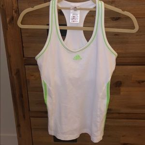 adidas Tops - Adidas white athletic top adidas Tops - Adidas white athletic top